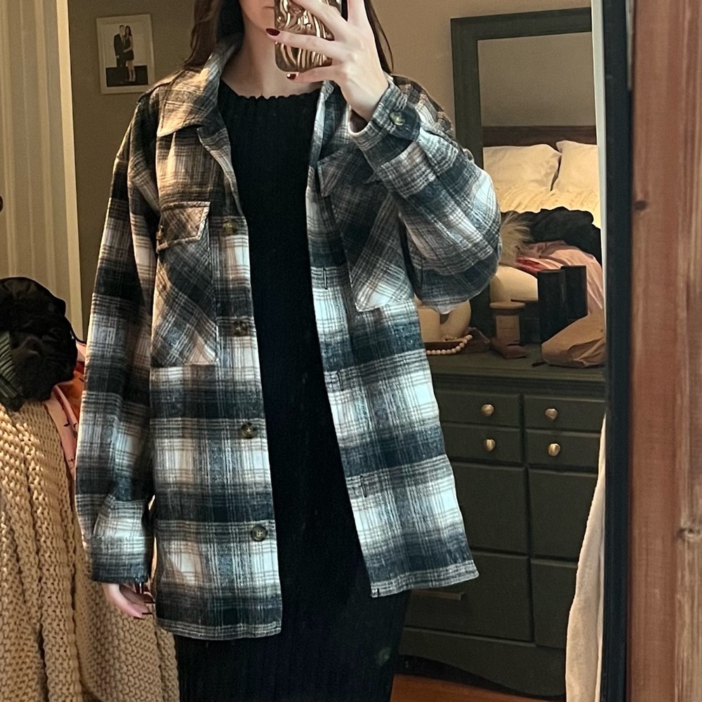 Plaid Shacket - image 1
